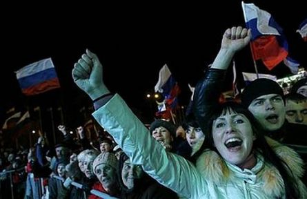 Kırım Referandumu: Rusya'ya 'Evet'