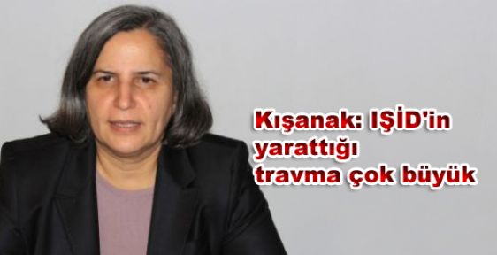 Kışanak: IŞİD'in yarattığı travma çok büyük