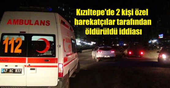 Kızıltepe'de 2 kişi özel harekatçılar tarafından öldürüldü iddiası