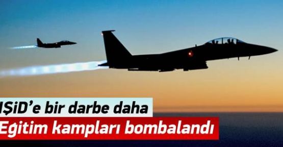 Koalisyon IŞİD'in eğitim kampını bombaladı: 50 ölü