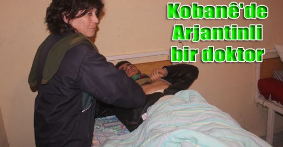 Kobani'de Arjantinli bir doktor