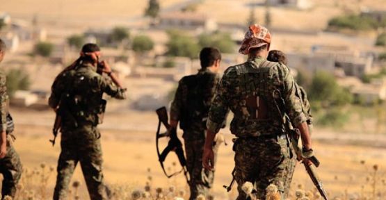 Kobani'de Helince Köyü YPG kontrolünde