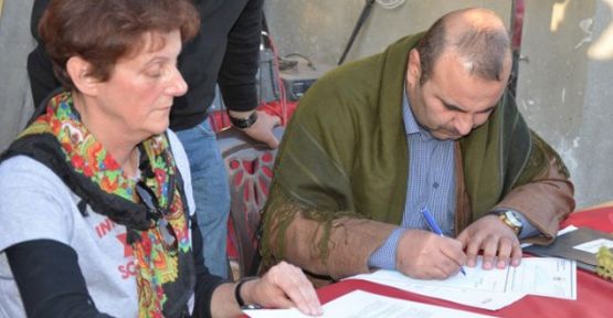 Kobani'de ilk sağlık merkezi açıldı