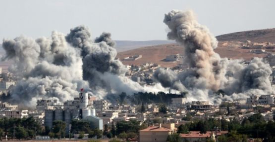 Kobani'de mayın patlaması, 8 çocuk yaralı