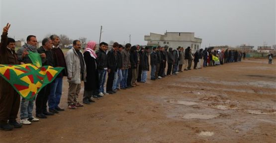 Kobani'ye 118'inci gün selamı