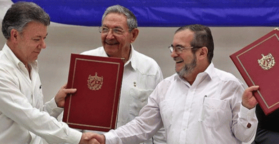 Kolombiya'da yeni anlaşma