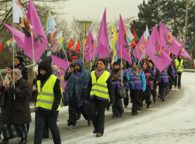 Komalên Ciwan Meşa Dirêj silav kir