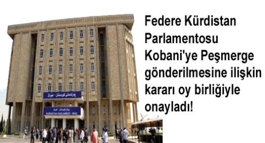 Kürdistan Parlamentosu'ndan Peşmerge'nin geçişine onay!