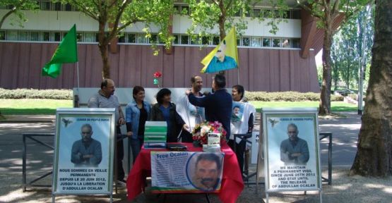 Kürt basın emekçileri Özgürlük Nöbeti’nde