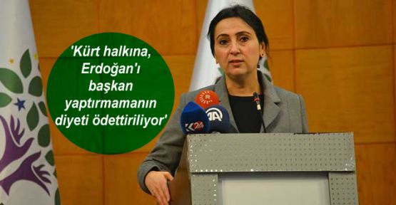 'Kürt halkına, Erdoğan'ı başkan yaptırmamanın diyeti ödettiriliyor'