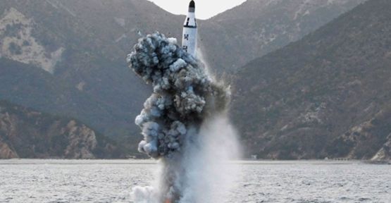 Kuzey Kore balistik füze fırlattı  