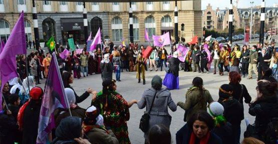 Li gelek navendên Ewropayê 8'ê Adarê hat pîrozkirin