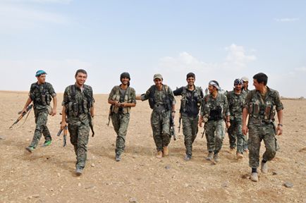 Li Newroza li ser xetê peyama YPG/YPJ’ê