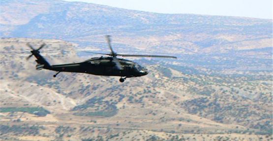 Lice kırsalında hava destekli operasyon