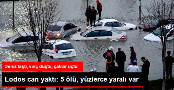Lodos Marmara ve Ege'yi Yıktı Geçti: 5 Ölü