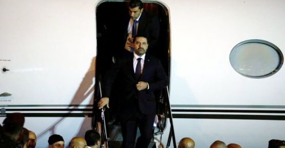 Lübnan Başbakanı Saad Hariri ülkesine geri döndü