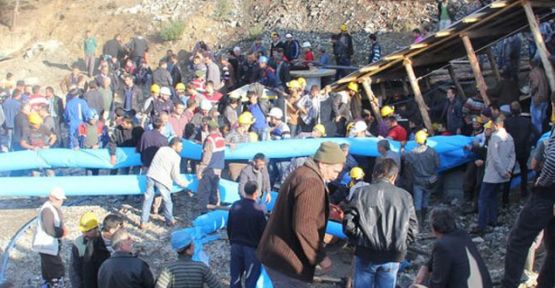 Maden ocağında su baskını: 19 işçi mahsur