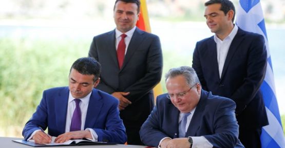 Makedonya'nın ismini değiştirecek anlaşma imzalandı