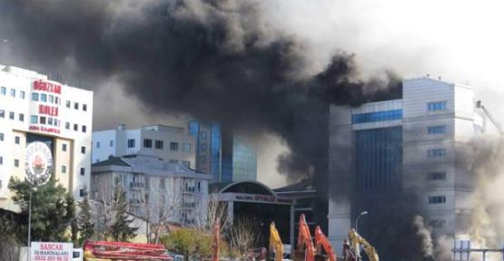 Maltepe'de yangın