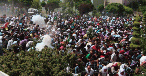 Mardin'deki 'halk buluşması'na polis müdahalesi