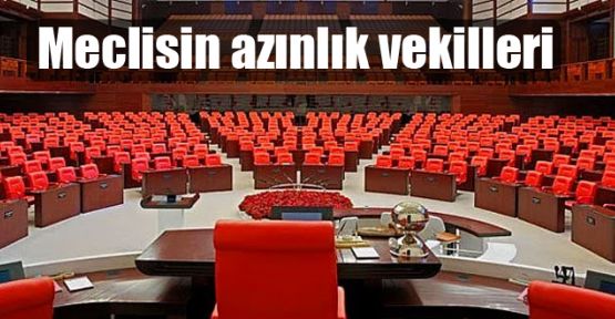 Meclisin azınlık vekilleri