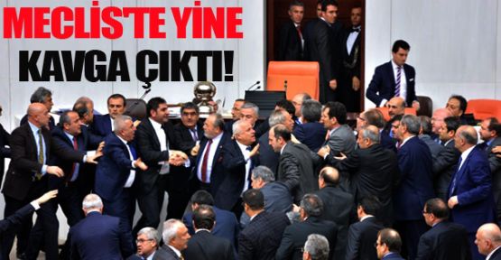 Meclis'te kavga: 1 yaralı