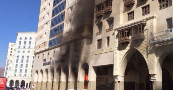 Medine'de otelde yangın: 12 Ölü
