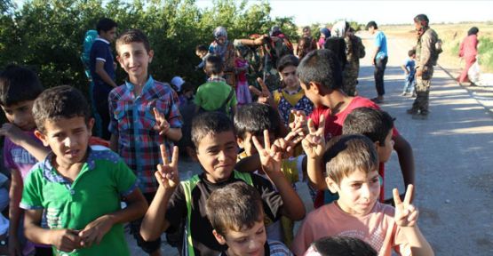 Menbic'de 1300 sivil daha IŞİD'ten kurtarıldı