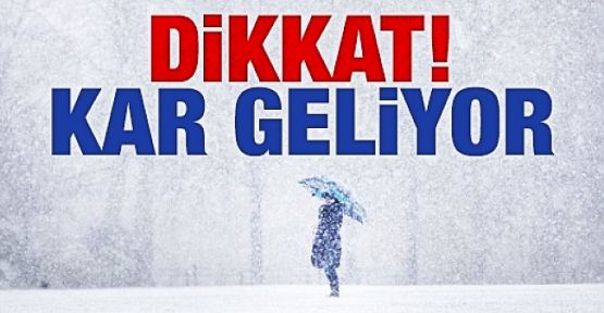 Meteoroloji: Kış geri geliyor