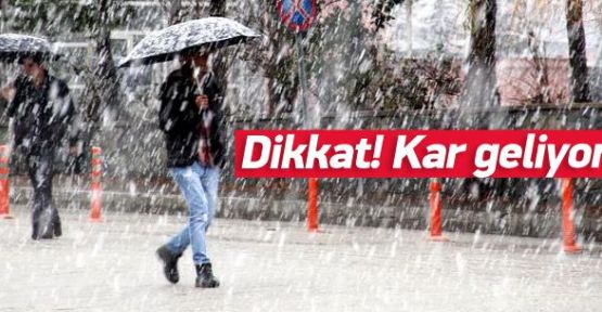 Meteoroloji'den Hakkari, Bitlis, Şırnak ve Van'a Kar Yağışı Uyarısı