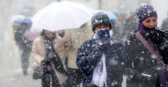 Meteorolojiden soğuk ve kar yağışı uyarısı