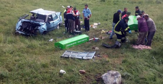 Mezuniyet töreni yolunda feci kaza!... 3 ölü, 3 yaralı!