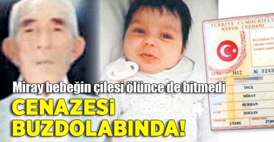 Miray bebek buzdolabında!