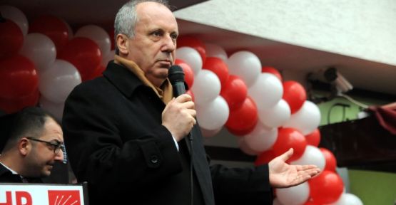 Muharrem İnce: CHP Genel Merkezi'nin yaptığı yanlışlar Ağrı Dağı'nı aştı