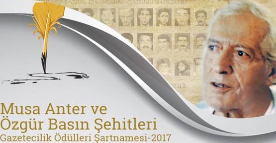 Musa Anter Gazetecilik Ödülleri için başvurular başladı