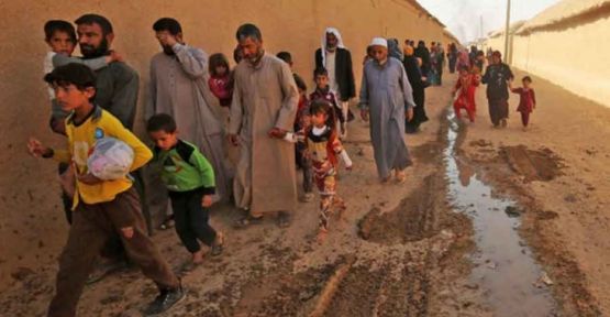 Musul'dan kaçan sivil sayısı 120 bine yaklaştı