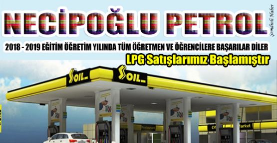 Necipoğlu Petrol LPG satışına başladı