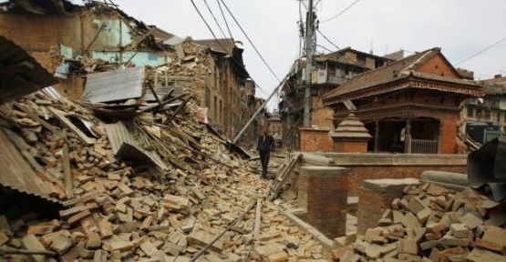 Nepal'de ölü sayısı 3 bin 218'e yükseldi