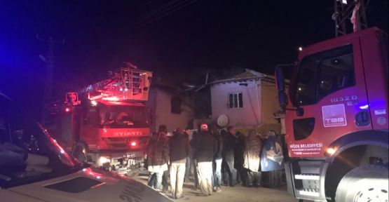 Niğde'de iki katlı evde çıkan yangında 4 kişi öldü