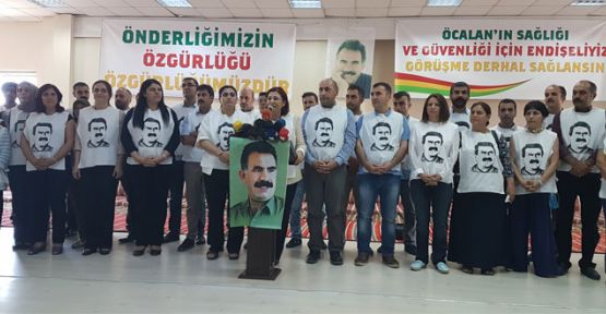 'Öcalan ile görüşülsün' talebiyle açlık grevi başlatıldı