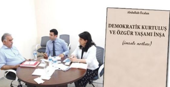 Öcalan ile yapılan görüşmeler kitaplaştırıldı