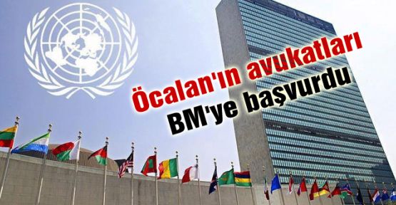 Öcalan'ın avukatları BM'ye başvurdu