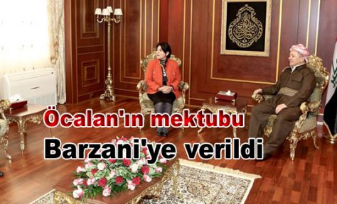 Öcalan'ın mektubu Barzani'ye verildi