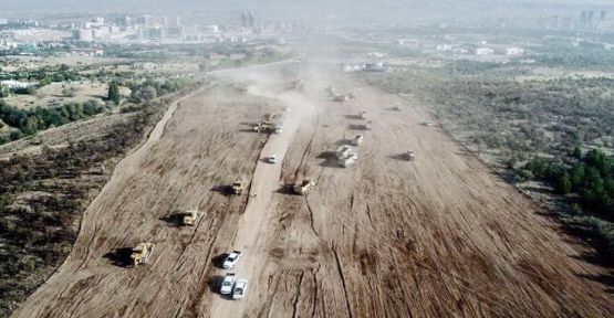 ODTÜ'de ağaçlar bakanlık için kesilmiş