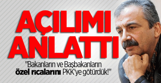 Önder: Başbakan'ın özel ricalarını PKK'ye götürdük