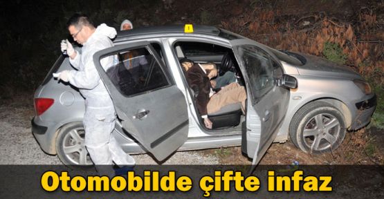 Otomobilde çifte infaz