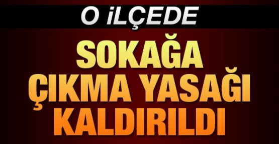 Ovacık'taki sokağa çıkma yasağı kaldırıldı