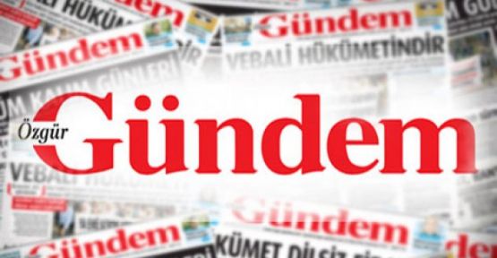 Özgür Gündem'e kapatma kararı