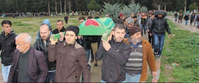 Ozmen ê YPG'yî hat veşartin