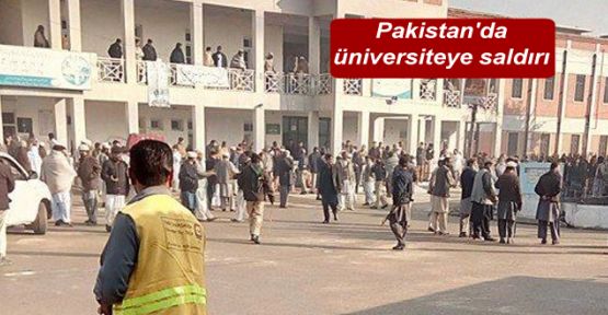 Pakistan'da üniversiteye saldırı